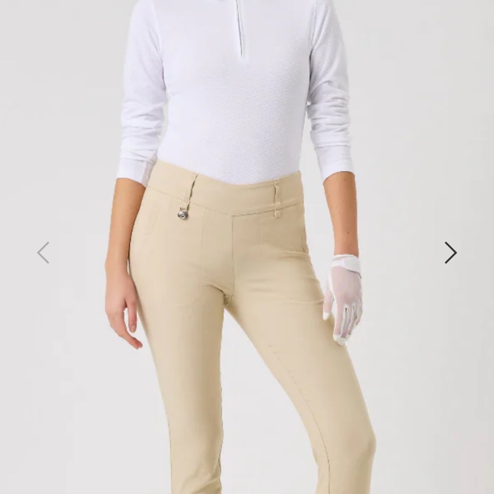 Daily Sports Cream Straight Leg Pants